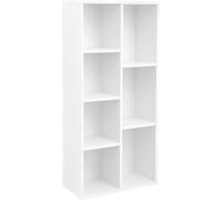 VASAGLE Bibliothèque, étagère cubique, étagère pour enfants, étagère indépendante, étagère de bureau avec 7 compartiments, ouverte pour le salon, le bureau, la chambre d'enfant