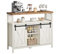 VASAGLE Buffet Cuisine, Meuble de Rangement, avec 2 Portes Coulissantes