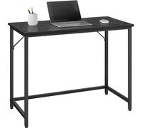 VASAGLE Bureau, petit bureau informatique, bureau pour bureau, chambre à coucher, 50 x 100 x 76 cm, design industriel, structure métallique