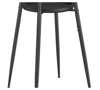 VASAGLE Collection EKHO - Table de bar, table haute ronde avec rangement