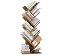 VASAGLE CUSTOS Collection - Bibliothèque à 10 Compartiments, Étagère avec Casiers Ouverts, Meuble de Rangement, pour Décorations, Salon, Chambre, Bureau, Marron Rustique LBC11BX