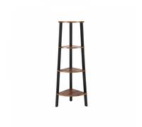 Vasagle étagère d'angle, marron 34 x 125 cm