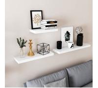 VASAGLE Étagère Murale Tablette Flottante 80 x 20 x 3 8 cm en MDF pour Salon Cuisine entrée Chambre Salle de Bain LWS28WT