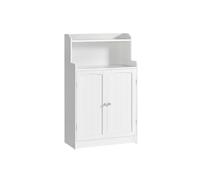 VASAGLE Meuble de salle de bain 30 x 60 x 100 cm blanc BBC770W01