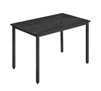 VASAGLE Table à Manger avec 2 Bancs, Ensemble de 3 Meubles