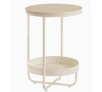 VASAGLE Table basse ronde classique