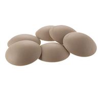 VASALAT 5261/6 Vas123 Lot de 6 butoirs de porte autocollants Beige 60 mm