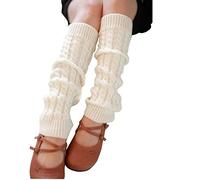 VASANA 1 paire de jambières chaudes en tricot pour femme - En crochet - Pour l'hiver