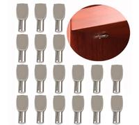 VASANA Lot de 30 supports d'étagère de 7 mm - En forme de cuillère plate - Support d'étagère - Pour armoire, bibliothèque, cuisine, armoire, meubles (argenté)