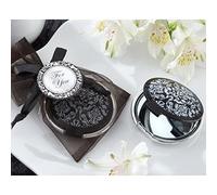 Vasara Lot de 20 miroirs élégants et originaux, Noir, pour invités de mariage, cadeaux de communion et souvenirs pour anniversaires d'enfants