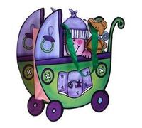 vasara sac cadeau poussette bebã Vert