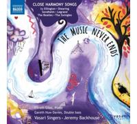 VASARI SINGERS/BACKH - MUSIC NEVER ENDS - cd - E4z