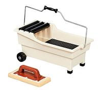 Pulirapid RAIMONDI Bac de Lavage 20L avec Frottoir Éponge Sweepex 13x30cm 11148