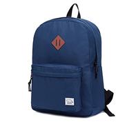 VASCHY Sac à Dos Scolaire, Léger Hydrofuge Sac à Dos Homme Cartable Femmes Enfants Garçon Loisirs pour Fille École Lycée Adolescents Collège Affaire Voyage, Bleu, Taille unique, Sac à dos daypack