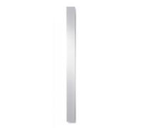 Vasco Beams Mono-EL radiateur électrique design 1800x150mm Brun rouille (RAL9809) 349015180el4400