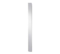 Vasco Beams Mono radiateur sèche-serviettes design aluminium vertical 2000x150mm 734W - raccordement 0066 blanc structuré (S600) 258015200mb0900