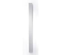 Vasco Bryce Mono Radiateur design aluminium vertical 200x15cm 642watt raccord 0066 Gris marron 209015200mb2100