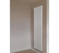Vasco E-PANEL radiateur design électrique 50x180cm 1250watt Acier Traffic White 341050180el1000