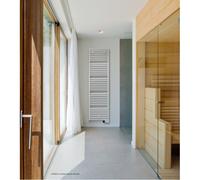 Vasco Iris radiateur électrique 195,4x75cm - 1500W - Jet Black 390075195el1400