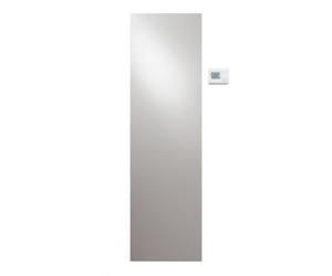 Vasco Niva radiateur électrique 42x182cm avec rf-thermostat traffic white 361042182el1000
