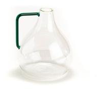 Vase 1 anse Emeraude 11,5 cm - - Transparent - Verre