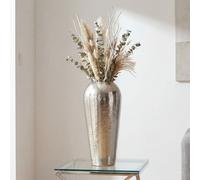Vase 50cm Aluminium Vase à fleurs Design Vase de sol Décoration ronde Métal