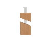 Vase à Fleur de Plante Verte hydroponique, Ornements de Bureau en Bois, Vase Mural décoratif