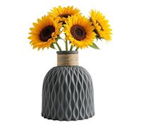 Vase à Fleurs Cache-pot Décoratif Moderne Texturé