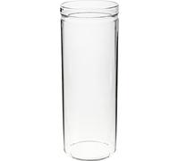 Vase à fleurs Cylindre en verre Vase en verre rond Ø10cm H27cm Décoration Accessoire d'intérieur Décoration florale transparent