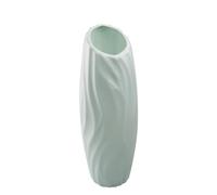 Vase à Fleurs élégant - Design en céramique incassable, Vase décoratif de Forme géométrique, Accent de Table Moderne | Porte- de Style Nordique pour la Maison, Le Bureau ou Le café, Disponible