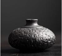 Vase à fleurs en céramique de style japonais - Petit vase Ikebana - Arrangement floral - Vases de poterie - Décoration de salon et de chambre à coucher - Minimalisme de bureau