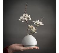 Vase à fleurs en céramique de style japonais Petit vase Ikebana Bouton de fleurs Vase arrangement floral Vases de poterie 5