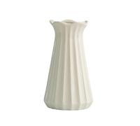 Vase à fleurs en céramique pour fleurs fraîches et séchées, décoration moderne pour la maison, pièce maîtresse unique pour le salon et le bureau