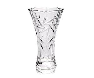 Vase à Fleurs en Cristal Transparent pour décoration - 30 cm de Haut, Vase en Verre Transparent, Motif Hot Wheels et vases d'amour éternel pour la Maison, Le Jardin, l'église, Le Magasin, Les