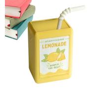 Vase à fleurs esthétique | Vase amusant - Décoration de vase compacte, bon effet décoratif, design pour pot de fleurs et boîte de rangement pour une utilisation à long terme, sans se soucier, Citron