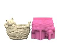 Vase À Fleurs Fait À La Main Moule De Jardinière De Succulentes Moule De Panier De Fleurs Tissé Hanadmade Pour Les Amoureux Des Décoration Intérieure