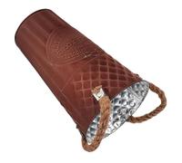 Vase à Fleurs Generic Vase à Plantes en Fer Rustique Vintage Pot de Fleur métal Couleur café Décoration intérieure