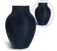 Vase à fleurs incassable - 17,5 cm - Vase moderne - Décoration d'intérieur - Vase 3D massif - Style bohème