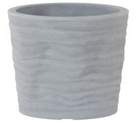 Vase À Fleurs MADRID 35 Gris Ø 35 X 30 Cm