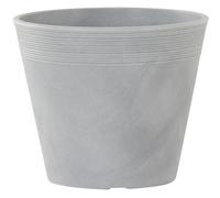 Vase À Fleurs MALAGA 38 Gris Ø 38 X 32 Cm