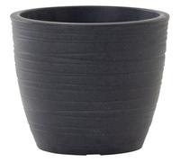 Vase À Fleurs Plante Pot De Fleurs ANDORRA 38 Anthracite Ø 38 × 32 Cm