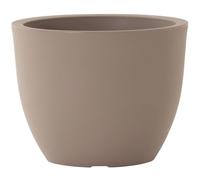 Vase À Fleurs Pot De Fleurs Conteneur De Fleurs BRISTOL 45 Taupe-Granit Robuste