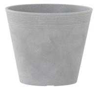 Vase À Fleurs Pot De Fleurs Conteneur De Fleurs Pot MALAGA Ø 33 X 27 CM - Gris