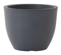 Vase À Fleurs Pot De Fleurs Pot De Plantation BRISTOL Anthracite Ø 45x36,1 Cm