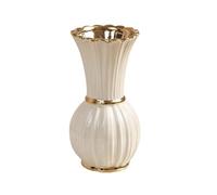 Vase à fleurs pour décoration d'intérieur, salon et table à manger, style ferme, décoration de bureau élégante, centre de table décoratif polyvalent pour intérieur et extérieur