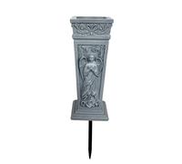 Vase à Fleurs pour Le Cimetière - Sculpture d'ange en Résine Résistante Aux Intempéries,Vase Porte Fleurs pour Tombe De Cimetière,pour Amis Maman Papa Et Toute La Famille Tombe Pierre Tombal