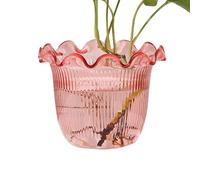 Vase à Fleurs Transparent - Vase pour Bouquet de Fleurs,Pot Hydroponique pour Boutures Décorations Florales Décors Photos Bibliothèque Bureau Cuisine Hall d'Hôtel Événements