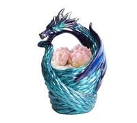 Vase à fleurs - Vase à fleurs décoratif, élégant en forme de dragon, vase de table de ferme pour salon, chambre à coucher, bureau - Support de fleurs unique avec ornement de dragon pour l'intérieur