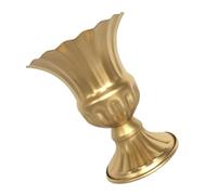 Vase à Fleurs Vintage pour la décoration intérieure, récipient en métal Rustique pour Composition Florale, Centre de Table élégant pour Mariages et fêtes et Design résistant aux in