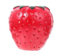 Vase à Fraises Compact en Résine Décoratif pour Salon et Fleurs